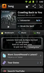 SoundHound android App screenshot 0